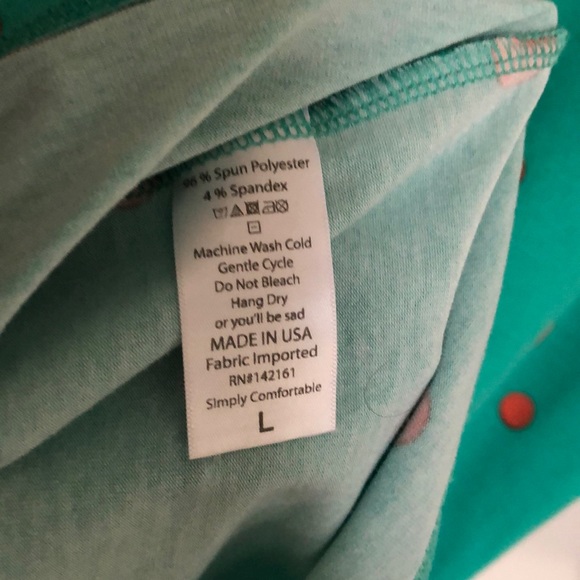 LuLaRoe Randy Tee-L - Picture 3 of 4